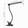 Clip On Desk Lamp USB Powered Desk Light Portable LED Reading Lamp  Painting