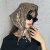 Y2K Leopard Print Hair Scarf Hip Hop Punk Bandana Fashion Triangular Headscarf  Girls