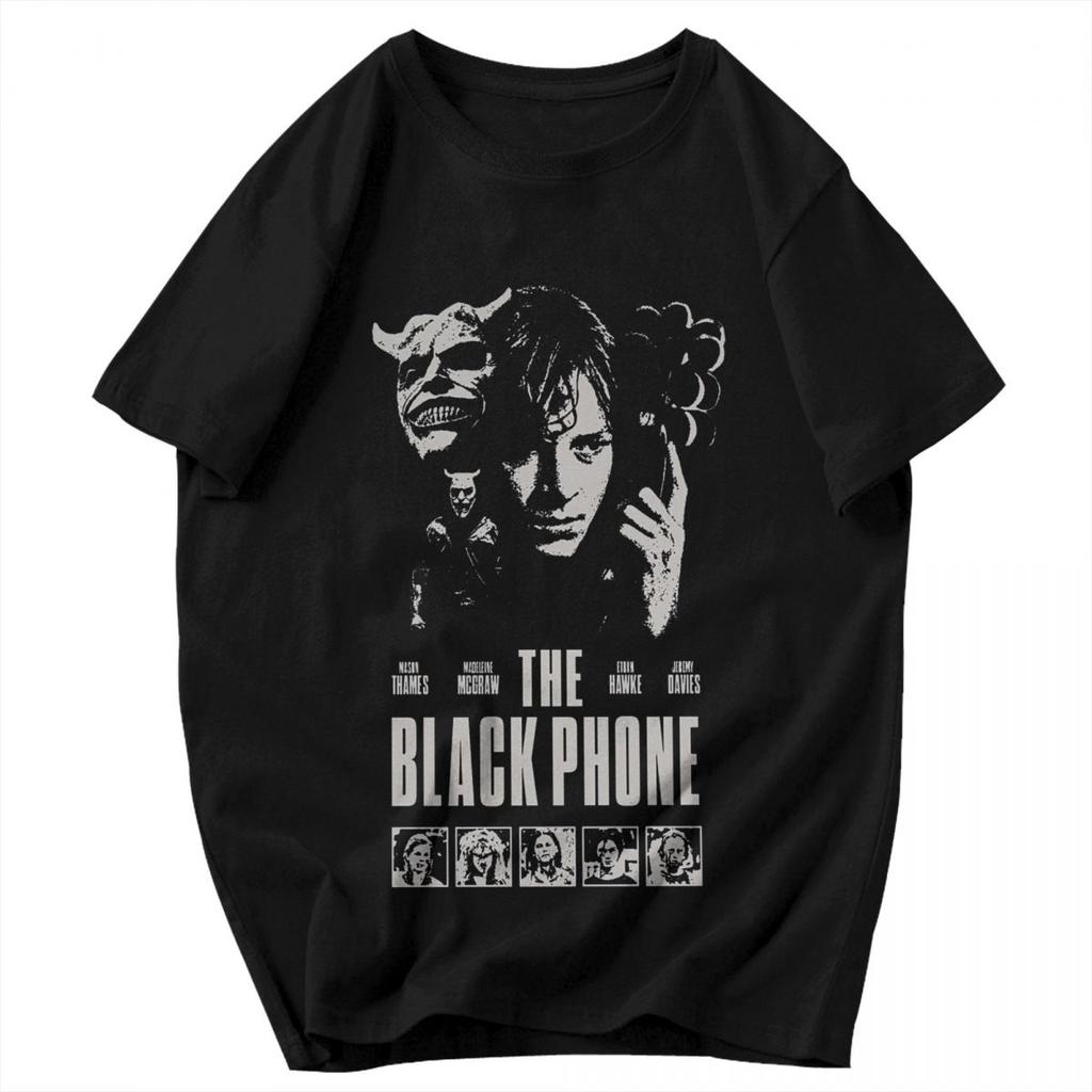 Men T Shirt The Black Phone 2 Horror Movie Fans Gifts Gifts Y2K Graphic Tees Unisex Clothing T Shirts