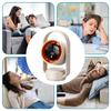 Desk Fan 5 Wind Speed 1800mAh Table Air Circulator Fan For Women Men Students Travelers Home Apartment Study Bedroom Living Room