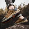 Autumn Men Suede Hiking Shoes Trekking Outdoor Shoes Mountain Sneakers Trek Tracking Climbing Mountaineering Shoes Man Walking S