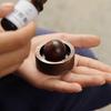1pc Elegant Wooden Essential Oil Diffusers - Spherical Design, No Electricity Needed, Diffuser for Room Fragrance