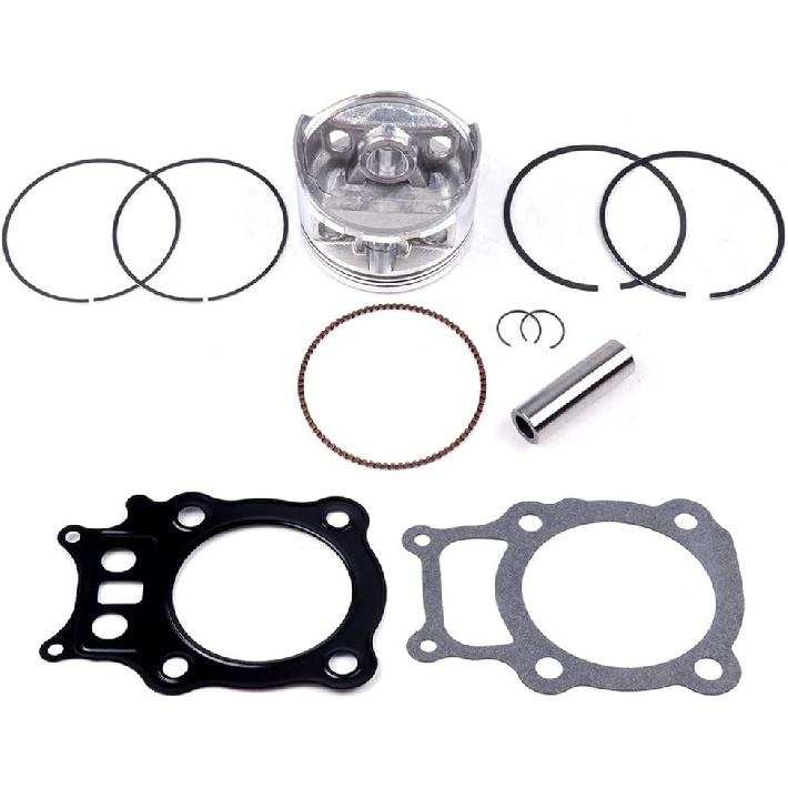 ECCPP New Cylinder Piston Ring Gasket for 2000 2001 2002 2003 2004 2005 2006 Rancher 350 TRX350 Compatible for Cylinder Piston Gasket Top End Kit