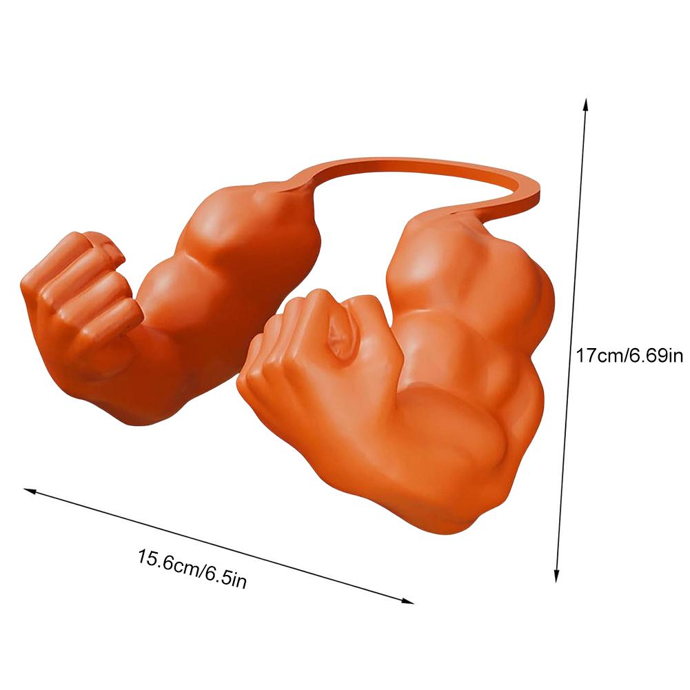 Katzenmuskelarm 3D-gedruckter Halsarm mit Muskeln Leichte Haustier-Cosplay-Kostümzubehör für Halloween-Geburtstagsparty-Zubehör