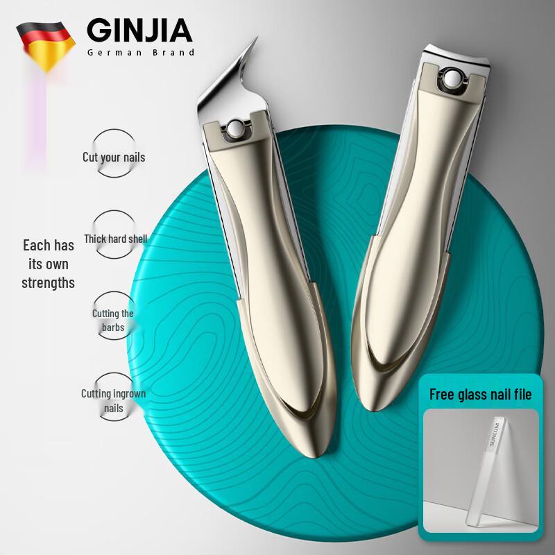 Jinjijia Anti-Splash Nail Care Tool Set