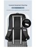 Trendy Minimalist Men's Laptop Backpack: Lightweight, Detachable, Large Capacity for Business Commute & Travel.