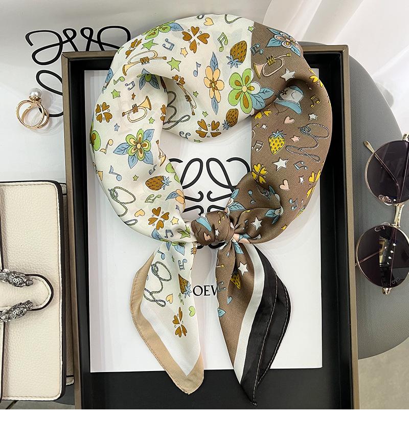 

Новый Роскошный Квадратный Шарф Женский Роскошный Лоскутный Цветочный Шали и Накидки Мода Маленькая Сумка Шарфы Повязка для Волос Банданы Хиджаб 70*70 см