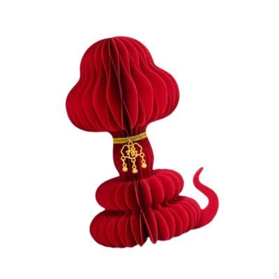 Snake Statue Chinese Year Animal Figurine Lunar Decoration for Home