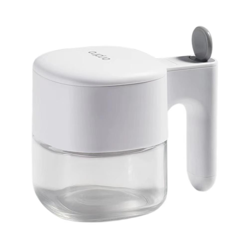 Sealed Open Spice Container Food Grade Transparent Food Storage Container Portable Moisture-proof Seasoning Storage Tray