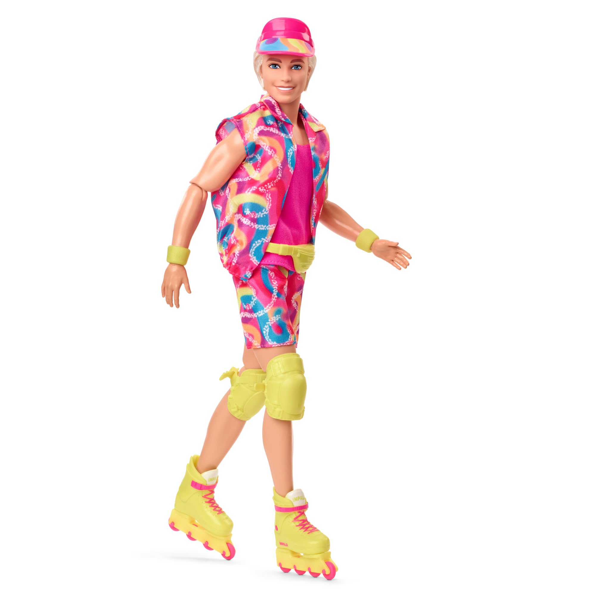 

Barbie Ken Skating Fashion Doll from the Movie Barbie (HRF28) [Dress-up Doll] [Ages 3 and up]