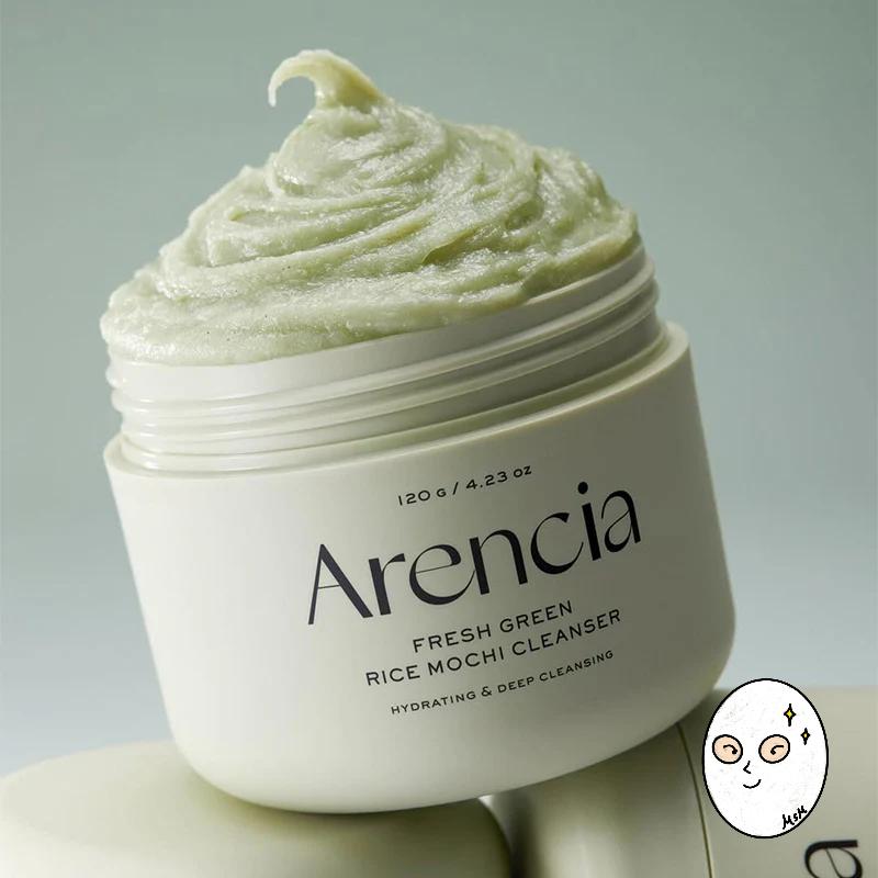arencia Fresh Green Rice Mochi Cleanser 120g