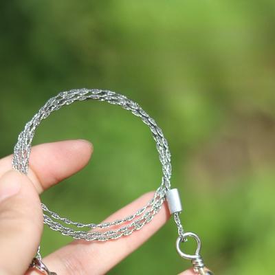 Portable Camping Survival Saw, Camping Curve Saw Blade, Rope Saw, Chain Saw, Outdoor Survival Tool, Wire Saw, Pocket Saw