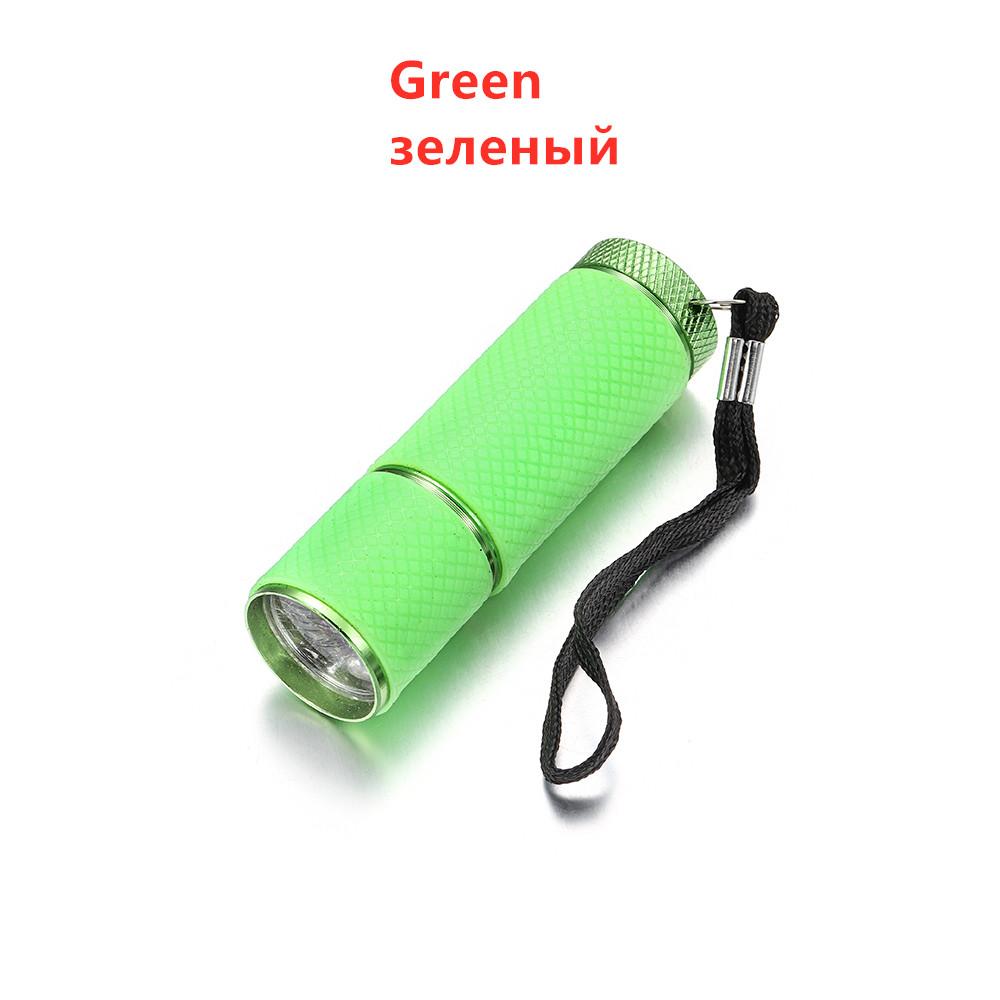 4 Colors UV Flashlight 9 Led Ultra Violet Totth Light Lamp For Epoxy UV Resin Cure Adhesive Glue DIY Jewelry Equipments Tool