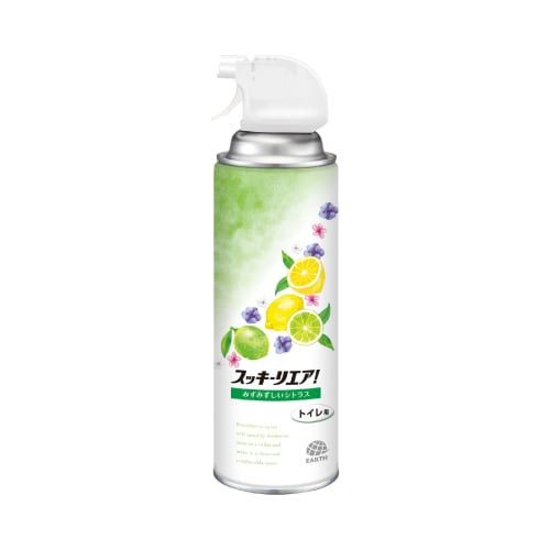 

Sukki-ri! Sukki-ri! Toilet Deodorizing Spray, Fresh Citrus, Toilet Deodorizer, Quick Deodorizer, Air Freshener
