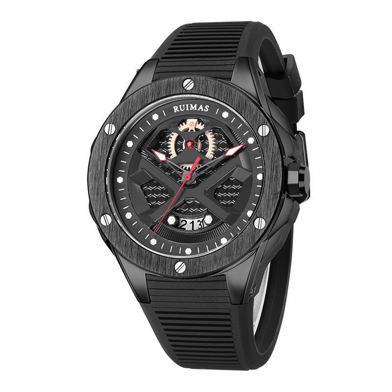 Men S Watch Fashion Temperament Sports Watch Silicone Strap Quartz Watch 546