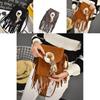 Feather Tassel Crossbody Purse With Zipper Closure For Everyday Use
