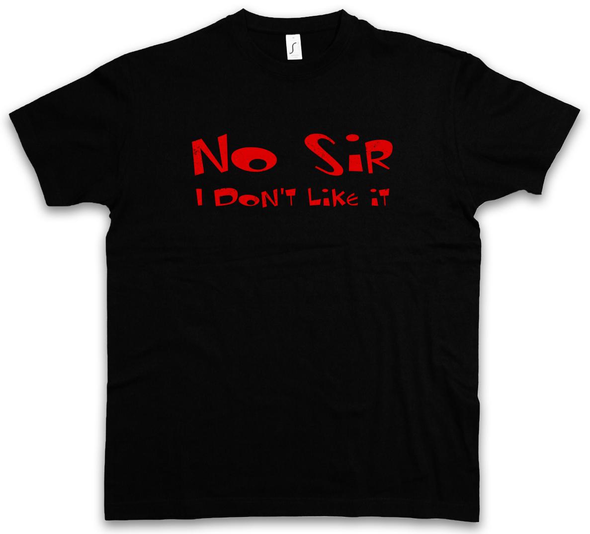 NO SIR I DON T LIKE IT T-SHIRT Mr. Horse Ren Pferd and Stimpy XXL