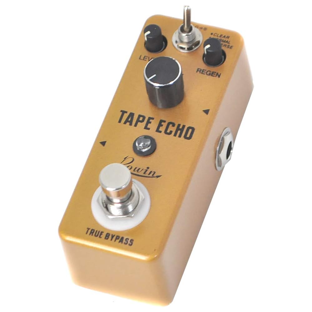 Rowin Tape Echo Guitar Effect Pedal Analog Delay Compact Design