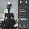Stormproof Split Raincoat for Adult Delivery Riders - Waterproof Motorcycle & Electric Scooter Outerwear