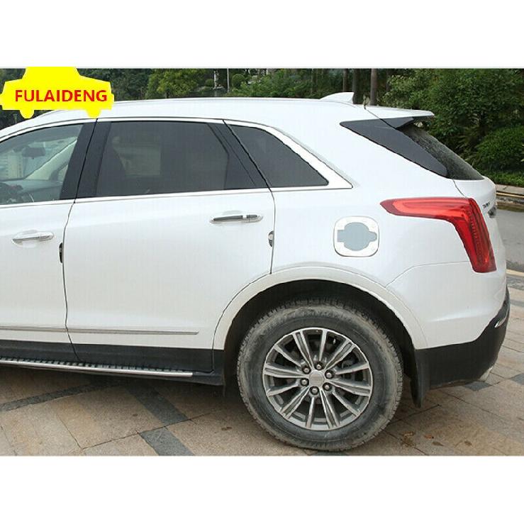 For Cadillac XT5 2016-2020 2021 ABS Chrome Fuel Tank Cap Oil Gas Cap Cover Trim