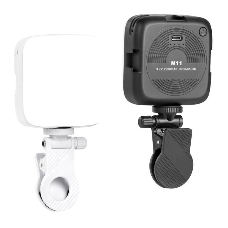 Phone Computer Fill Light Clip Mini Clip Folding Fixed Camera Flash Holder Clip Universal Clip for Video Live Stream