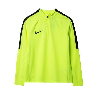 Sweatshirt Comfortable Skin-Friendly Stand Collar Long Sleeve Simple Fluorescent Green Kids Tops 807245-702