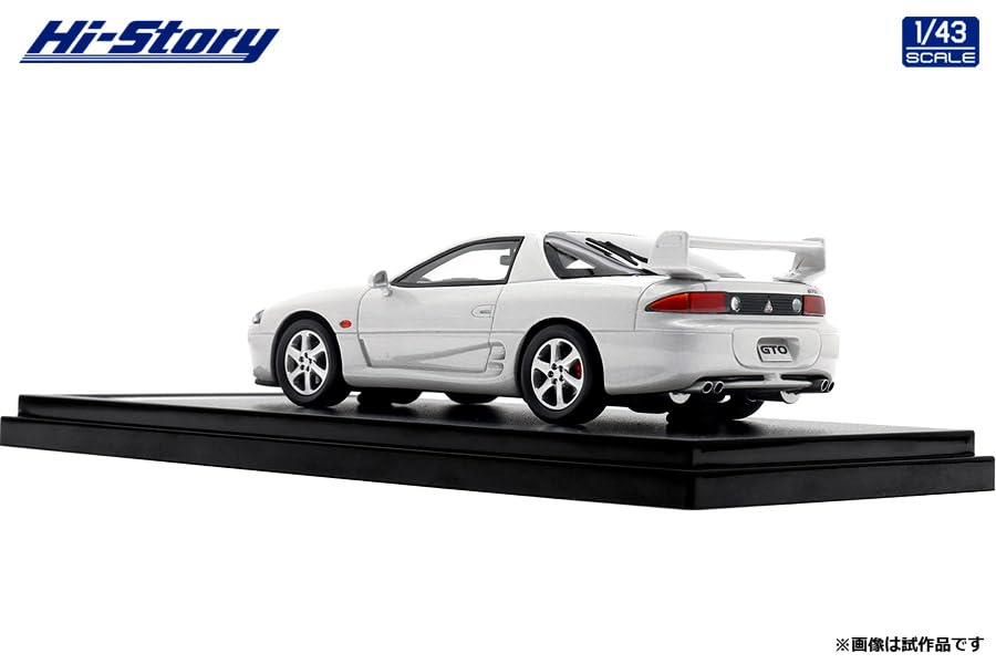 INTERALLIED Hi Story Mitsubishi GTO TWIN TURBO Galaxy White Finished Product 1/43 (1998)