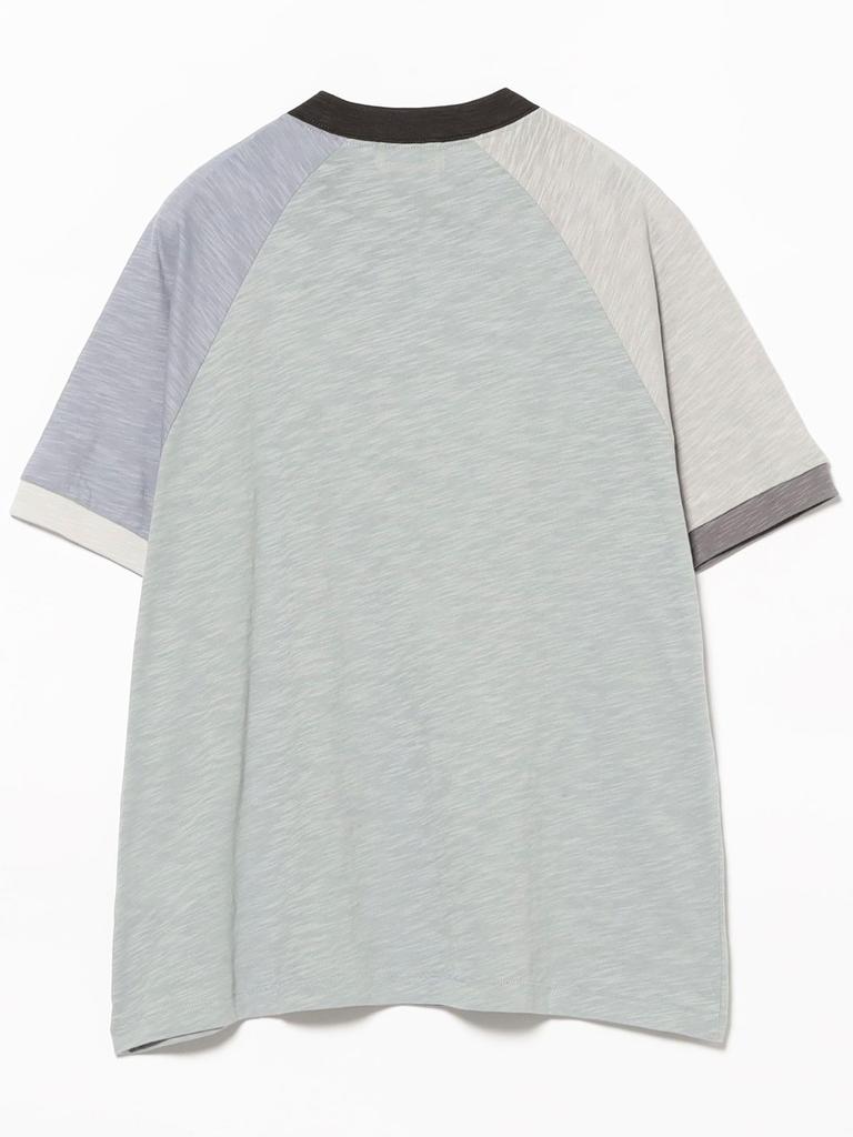 Beams Boy Tee Slub Jersey Crazy Short Sleeve Grey Free S/S Women's