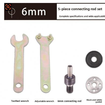 Drill To Angle Grinder Converter Connector Rod Power Tool Conversion Accessories Kit