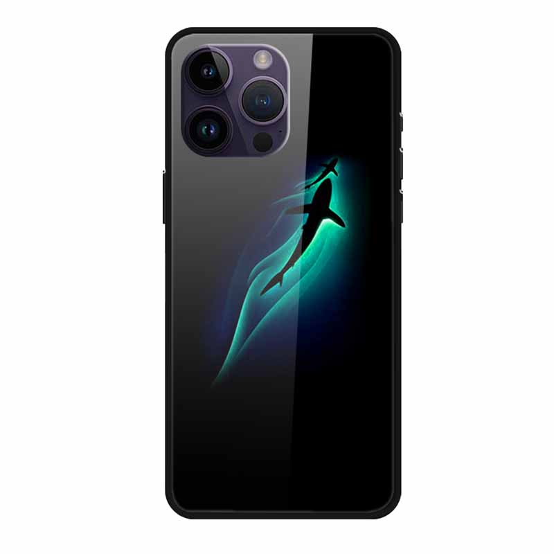 Glass Back Cover For iphone 16 Pro Max Phone Case Soft Bumper Hard Tempered Glass Case For iphone 15 Pro Max Case Funda Shell