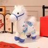 Chinese Style Cartoon Steed Doll PP Cotton Plush Horse Doll Pendant  Year of Horse