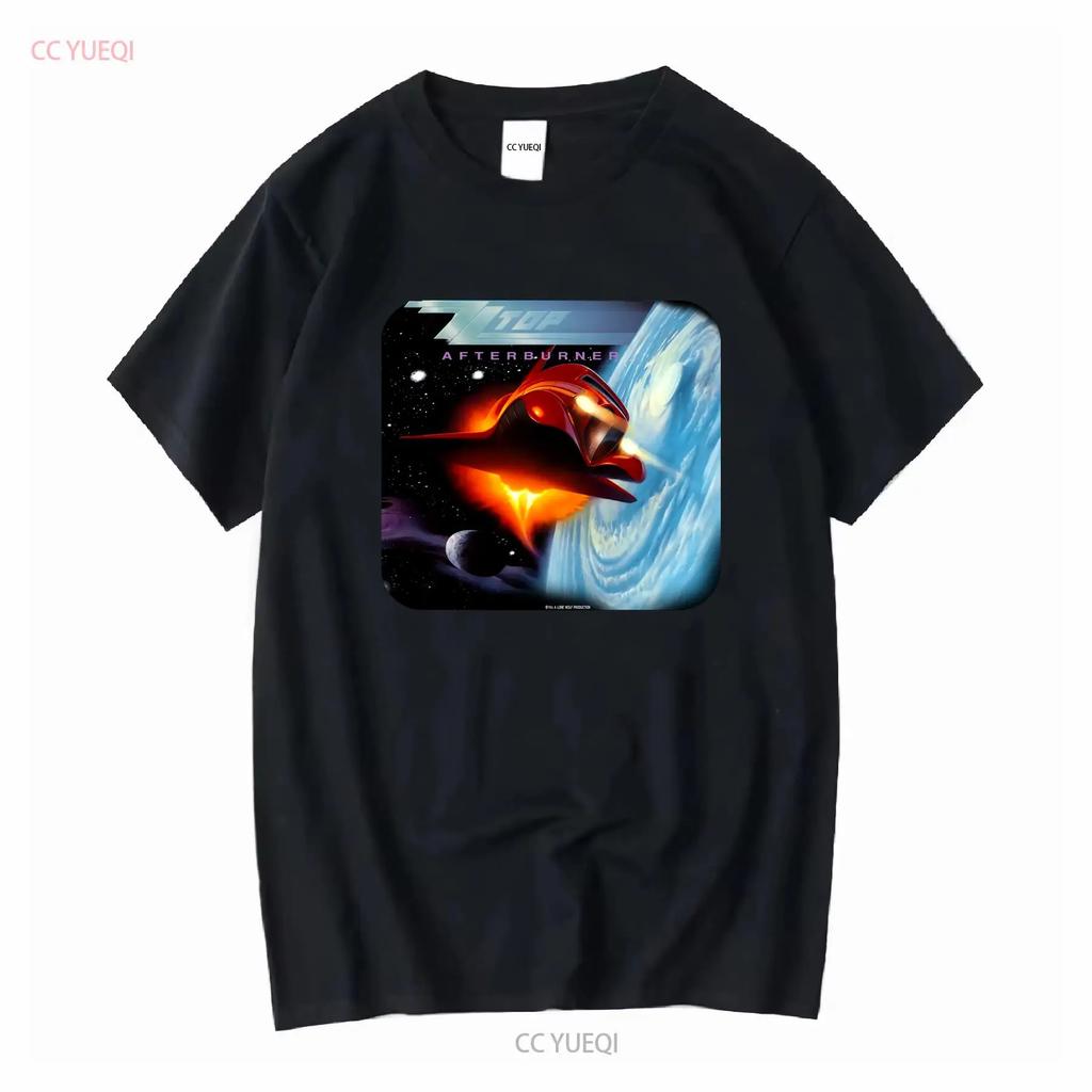 ZZ TOP Afterburner Black For T Shirt All Size TP599 vintage Washed Soft Unisex Breathable Stretched Versatile Casual graphic