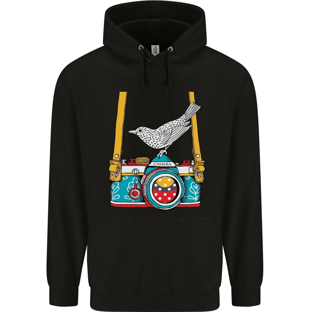 Camera With a Bird Photographer Photography Hoodie