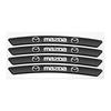 4pcs Aluminum Car Badge Wheel Hub Stickers Auto Rims Decoration Decal For Mazda Speed 3 5 6 BK CX-3 CX-5 CX7 CX-7 Demio Axela MS FF4