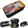 Colorful Flowers And Lambs Pencil Case for Boy Girl School Pen Box Pencil Bag Stationery Supplies Pen Holder Bag