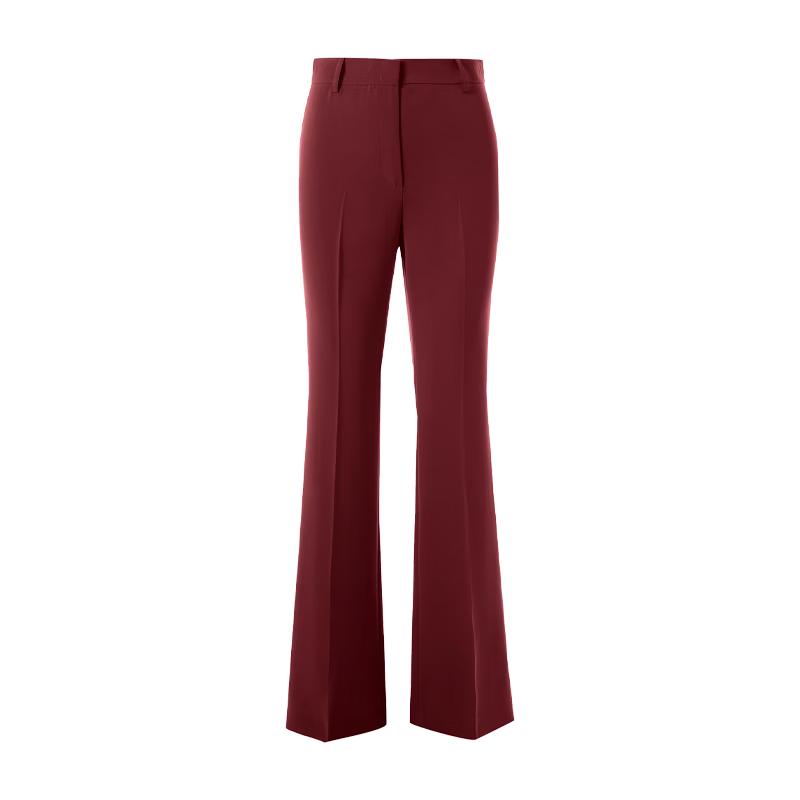 Langzi Retro High-Waist Flared Casual Pants