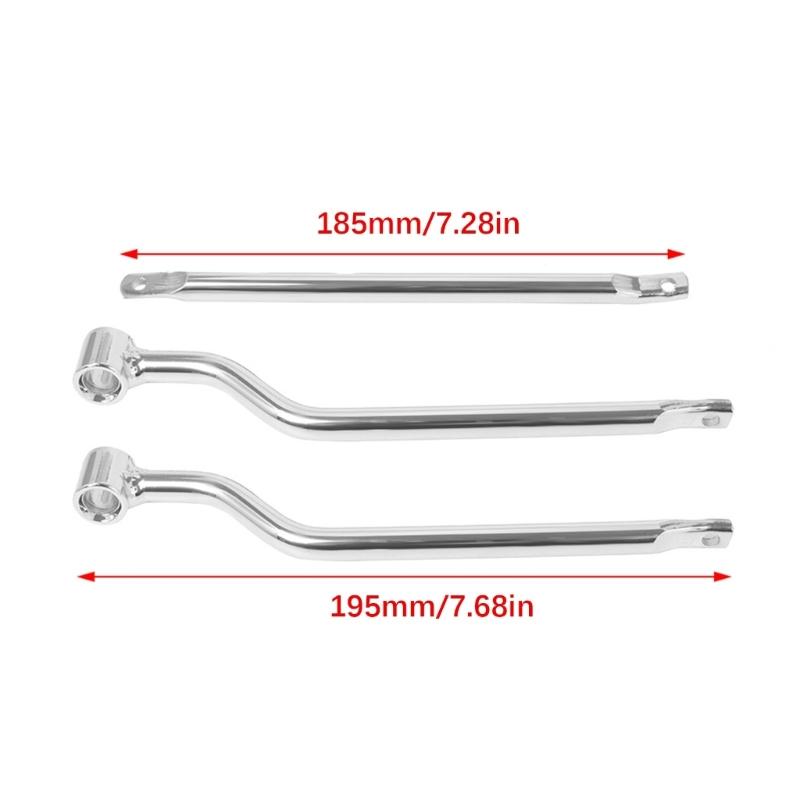 Heavy Duty Motorcycle Gear Luggage Frame Support Bracket Holder Reinforced Iron Structure For Multiple Saddlebag Styles