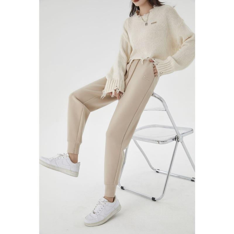 

[Anti-freezing and windproof pants] Non-freezing legs winter double-sided mousse velvet encrypted waterproof casual pants xl( 57.5-65kg ) хакі