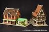 PM Office A Anitecture 03 Is the Order a Rabbit?? Ama Usagi & Sharo's House 1/150 Scale Paper Craft PP086