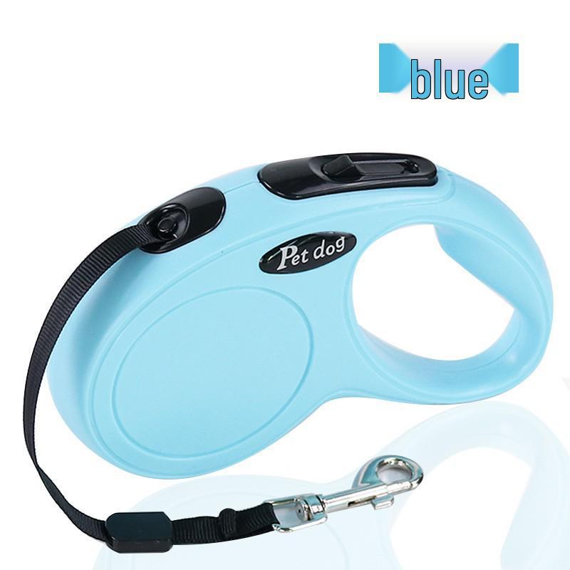 Spot Dog Automatic Retractable Leash - 3/5M Shock-Absorbing, Explosion-Proof for Small/Medium Breeds