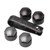 4M0601173Efor Audi A3/a4l/q7 2017-2019 Tyre Cap Hub Decorative Cap Screw Cover Grey Anti-theft Screw Cap 4m0601173 4M0 601 173E