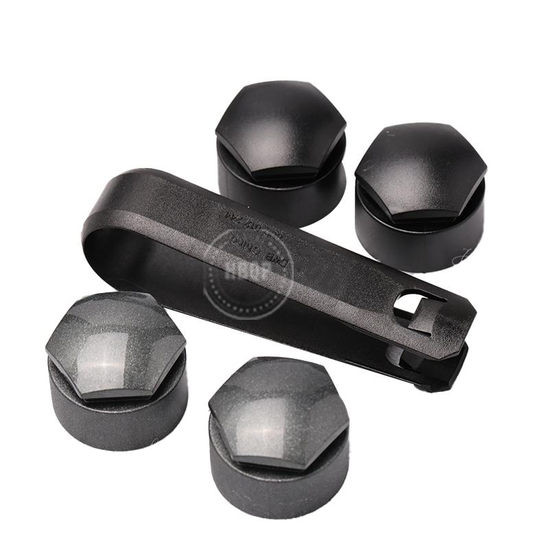 4M0601173Efor Audi A3/a4l/q7 2017-2019 Tyre Cap Hub Decorative Cap Screw Cover Grey Anti-theft Screw Cap 4m0601173 4M0 601 173E