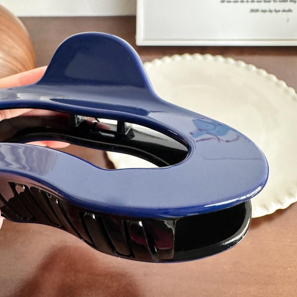 Minimalist Korean Stylish Cloud Hair Clip For High Ponytails And Updos In Various Colors