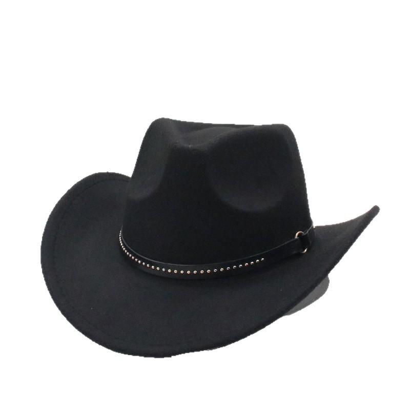 Hat Ladies Jazz Hat Seasonal British Retro Top Hat Woolen Gentleman Hat Trend