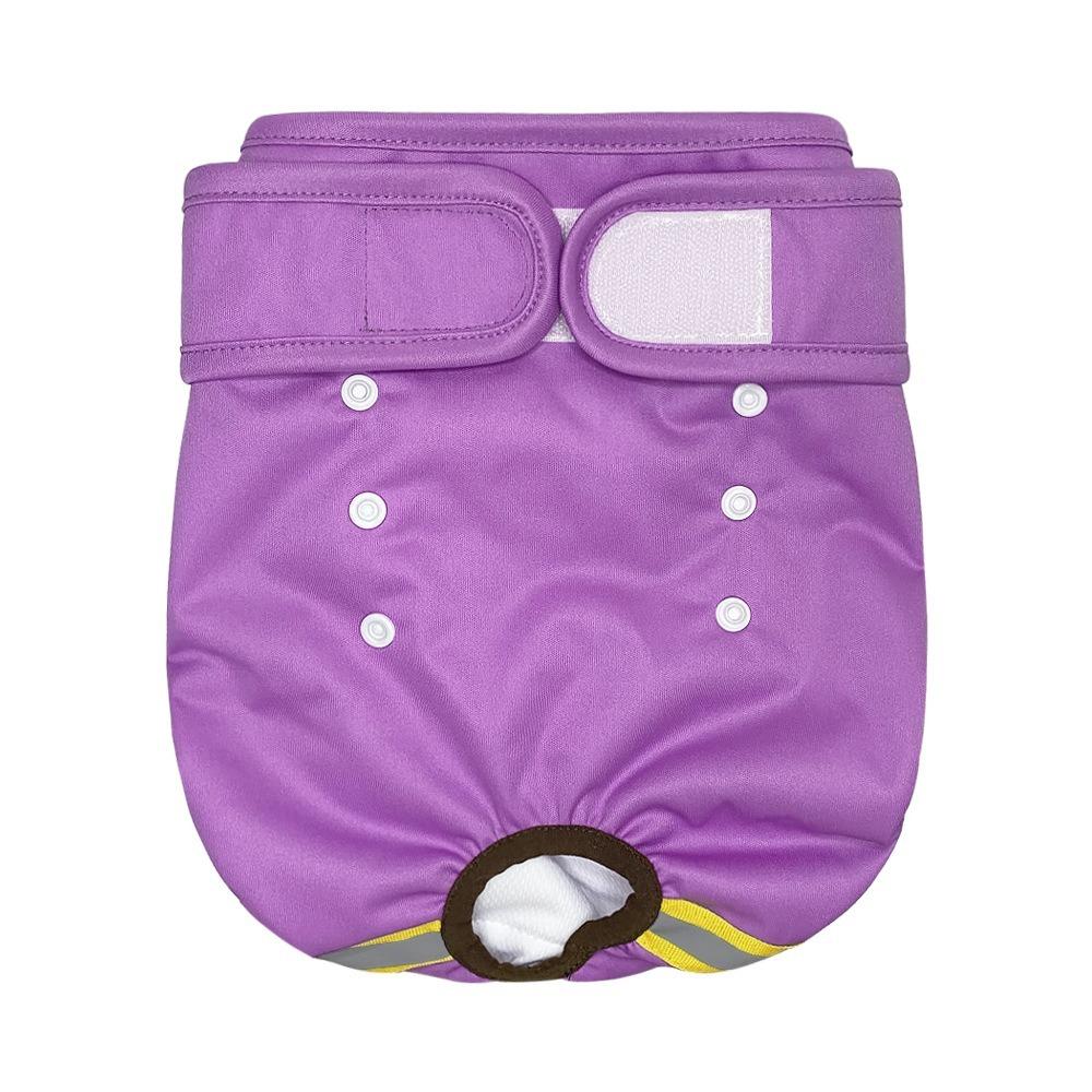 Highly Absorbent Dog Physiological Pants Breathable Pet Dog Underwear  Menstruation Period XS фиолетовый
