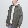 Uniqlo SS23 Solid Color Single-Breasted Lapel Casual Jacket Unisex Jackets Olive 458182-56
