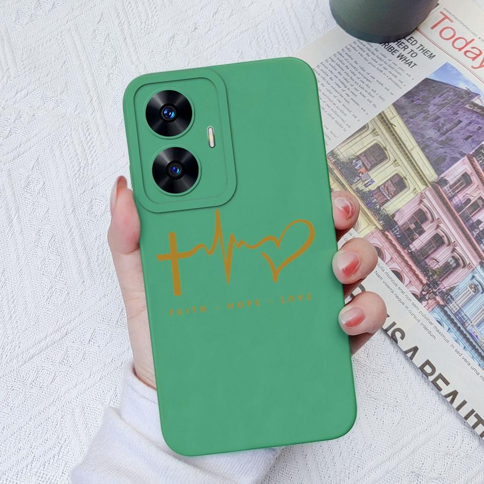 For OPPO Realme C55 C35 C33 C31 Phone Case Upgrade Camera Protection Liquid Silicone Bumper Cover For Realme C 55 35 33 31 Shell