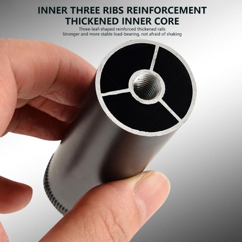 Möbel Höhenverstellbare Stützfüße Schwere Ausführung Aluminiumlegierungen Bettgestell Erhöhungen Rutschfeste Basis Beinverlängerungen