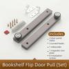 Aluminum Alloy Construction Cabinet Lift System Rubber Silent Pulleys Invisible Installation Bookshelves