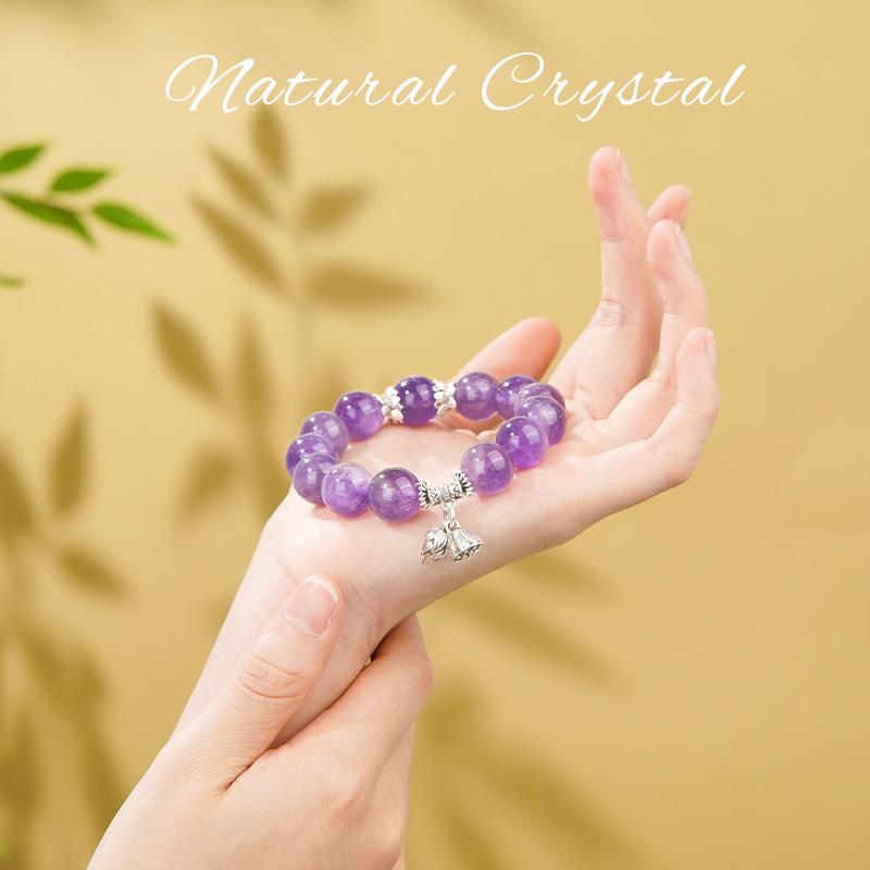 Han Qian'er Silver Artisan Retro Gemstone Bracelet Handmade Casual Wear Jewelry